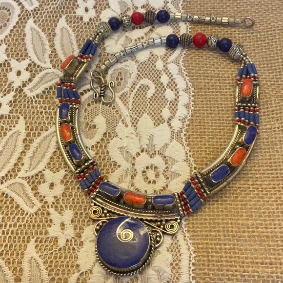NWOT TIBETAN Artisan Handcrafted Beaded Necklace